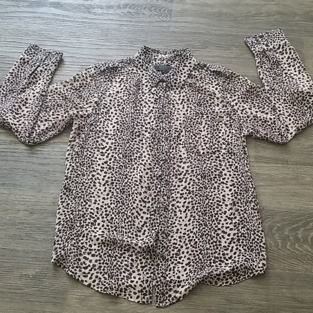 Leopard blouse